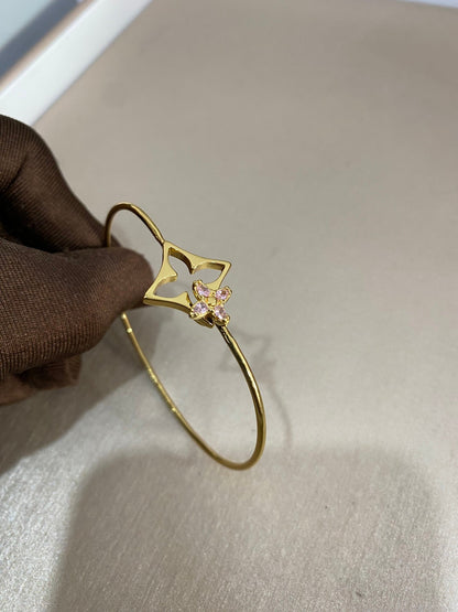 [OrnoraJewelry]Pink Diamond Bracelet