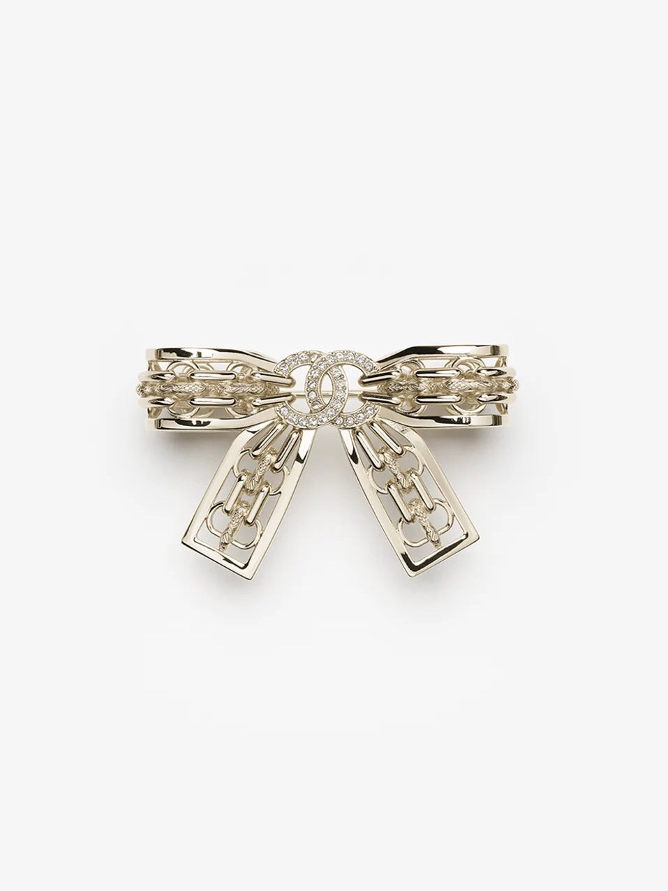 [OrnoraJewelry]25K Hollow Bow Brooch