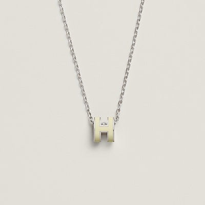 [OrnoraJewelry]HM CLIC YELLOW ENAMEL GOLD NECKLACE