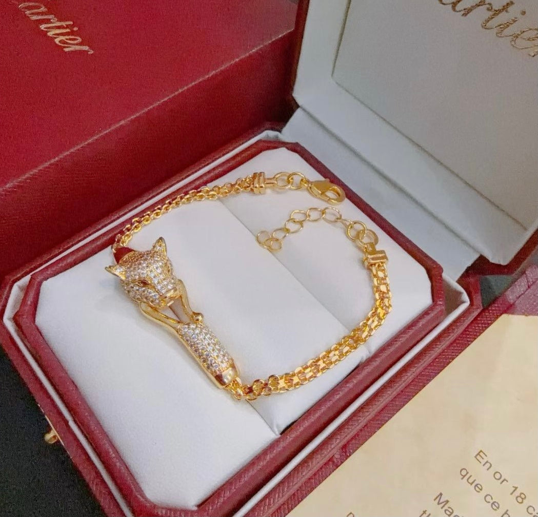 [OrnoraJewelry Jewelry] PANTHERE  BRACELET DIAMONDS