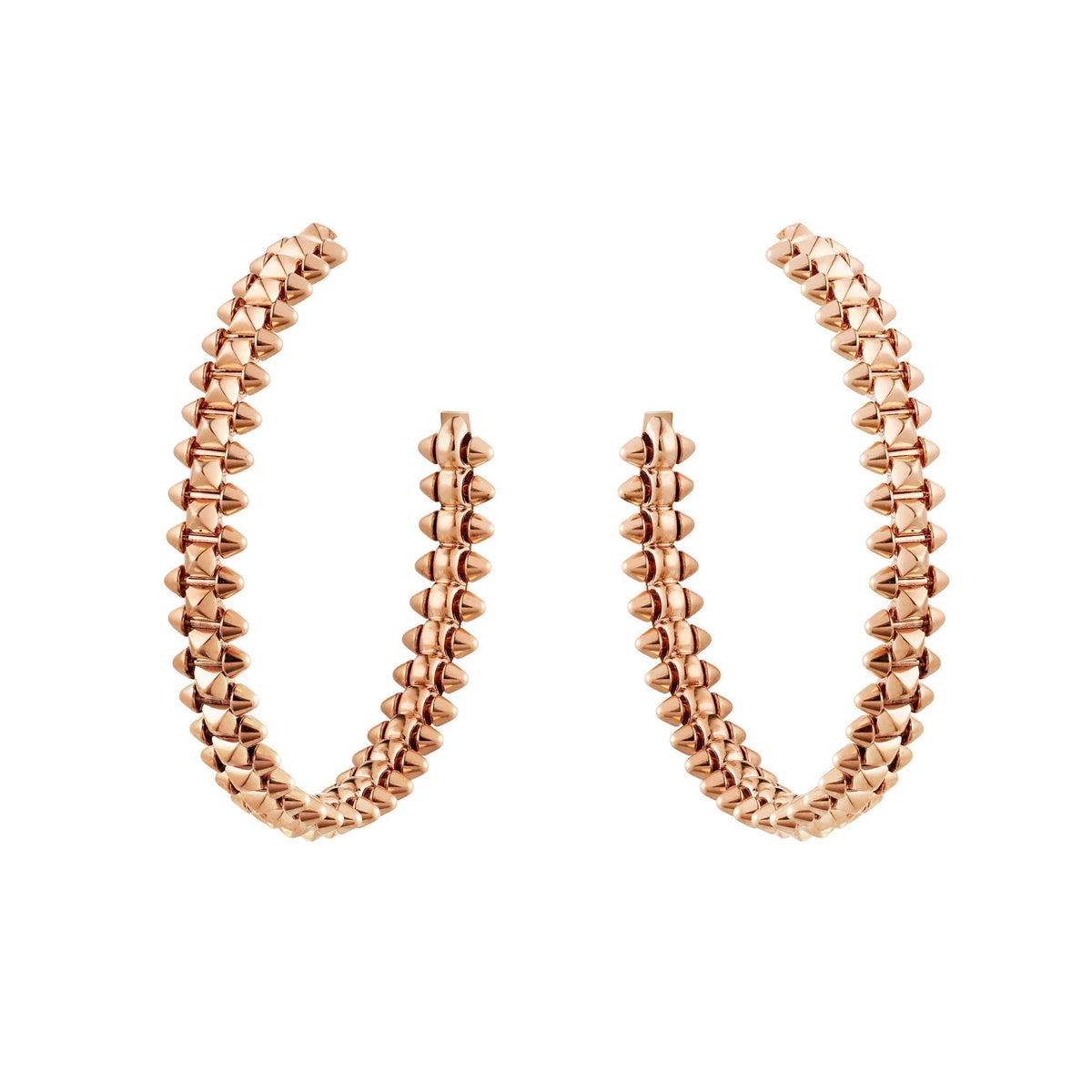 [OrnoraJewelry]CLASH LARGE HOOP EARRINGS