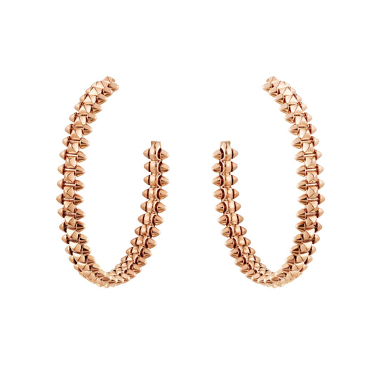 [OrnoraJewelry]CLASH LARGE HOOP EARRINGS