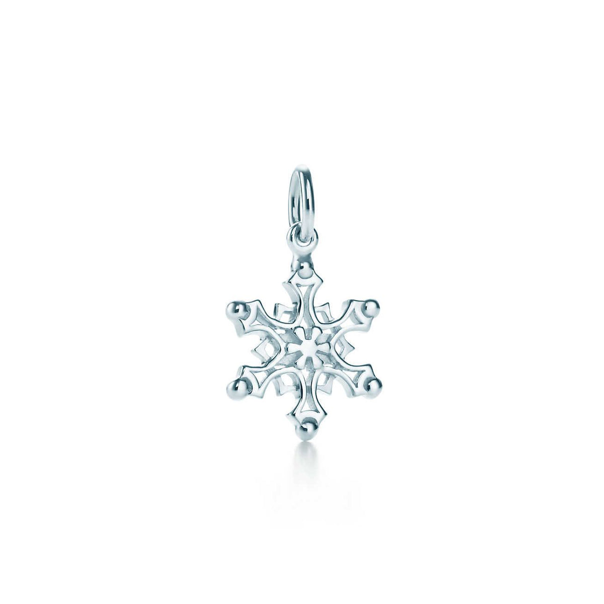 [Ornora Jewelry]STERLING SILVER SNOWFLAKE PENDANT NECKLACE