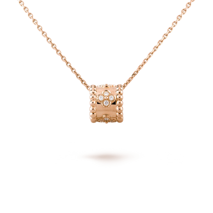 [OrnoraJewelry]PERLEE PEDANT NECKLACE GOLD / ROSE GOLD