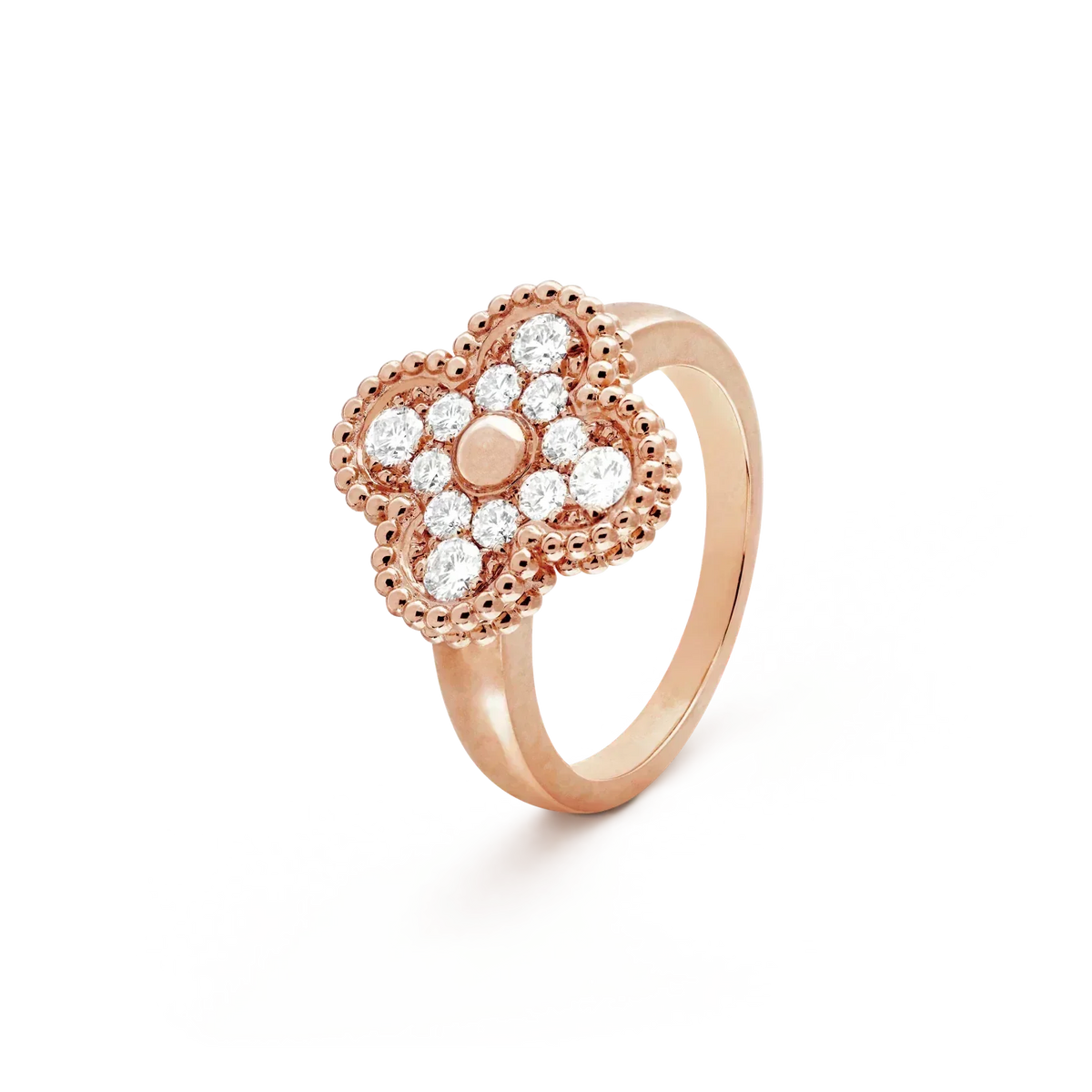 [OrnoraJewelry]CLOVER DIAMOND RING