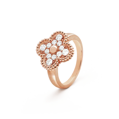 [OrnoraJewelry]CLOVER DIAMOND RING