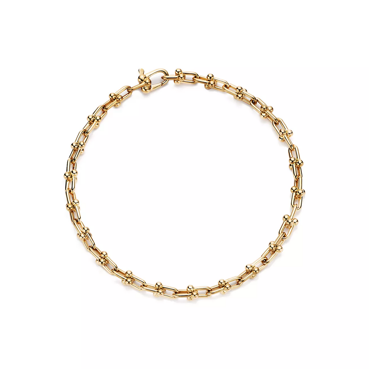 [Ornora Jewelry]HARDWEAR MICRO LINK 44 MOTIF GOLD BRACELET