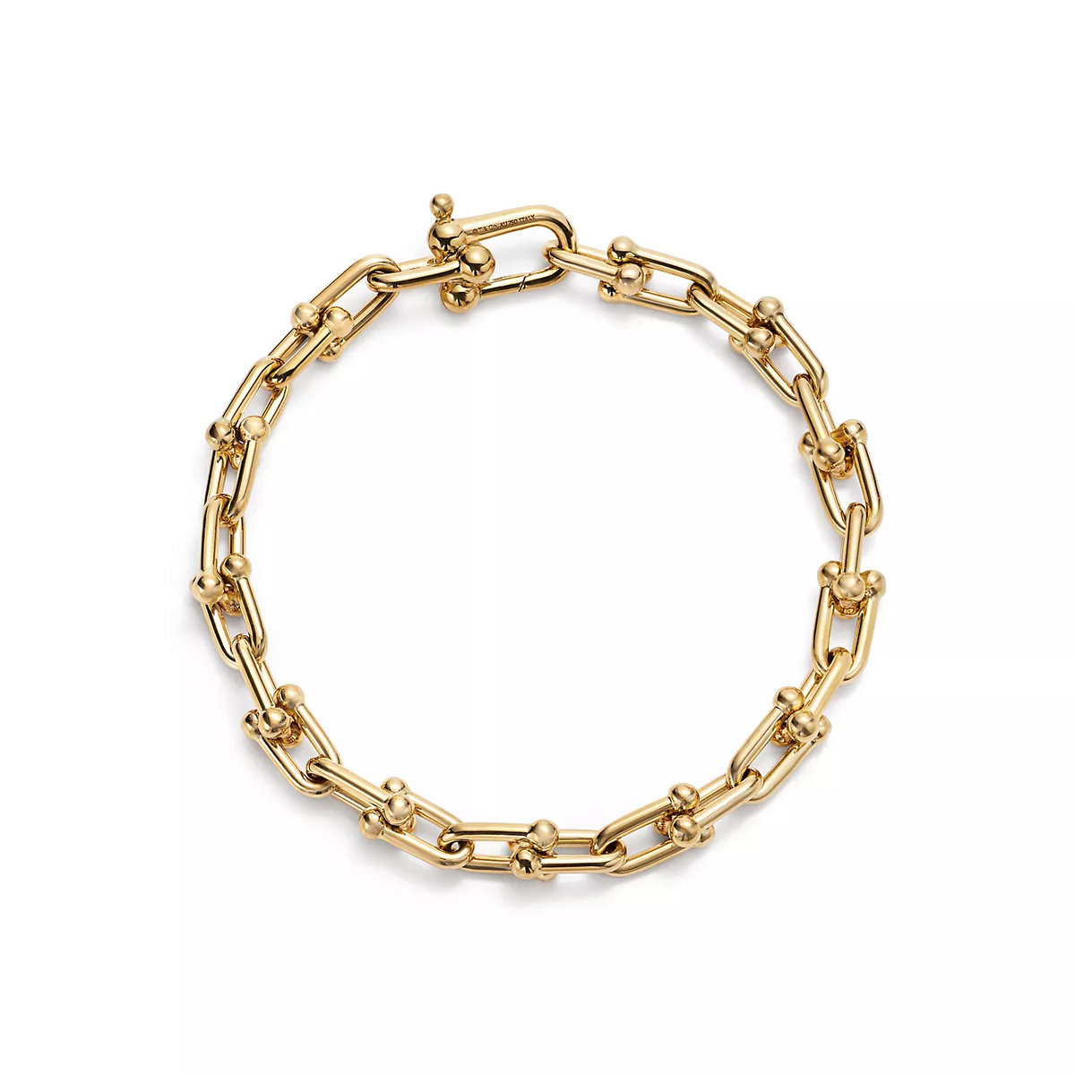 [Ornora Jewelry]HARDWEAR SMALL LINK 26 MOTIF GOLD BRACELET