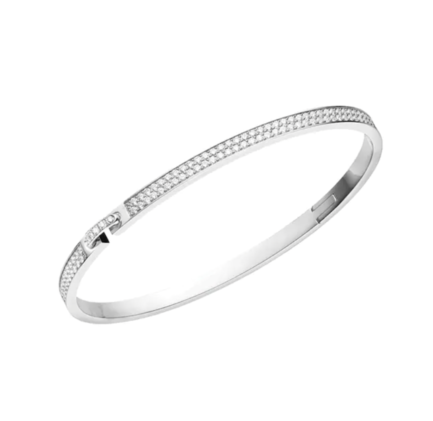[OrnoraJewelry]LIENS VIDENCE DIAMOND PAVED BRACELET