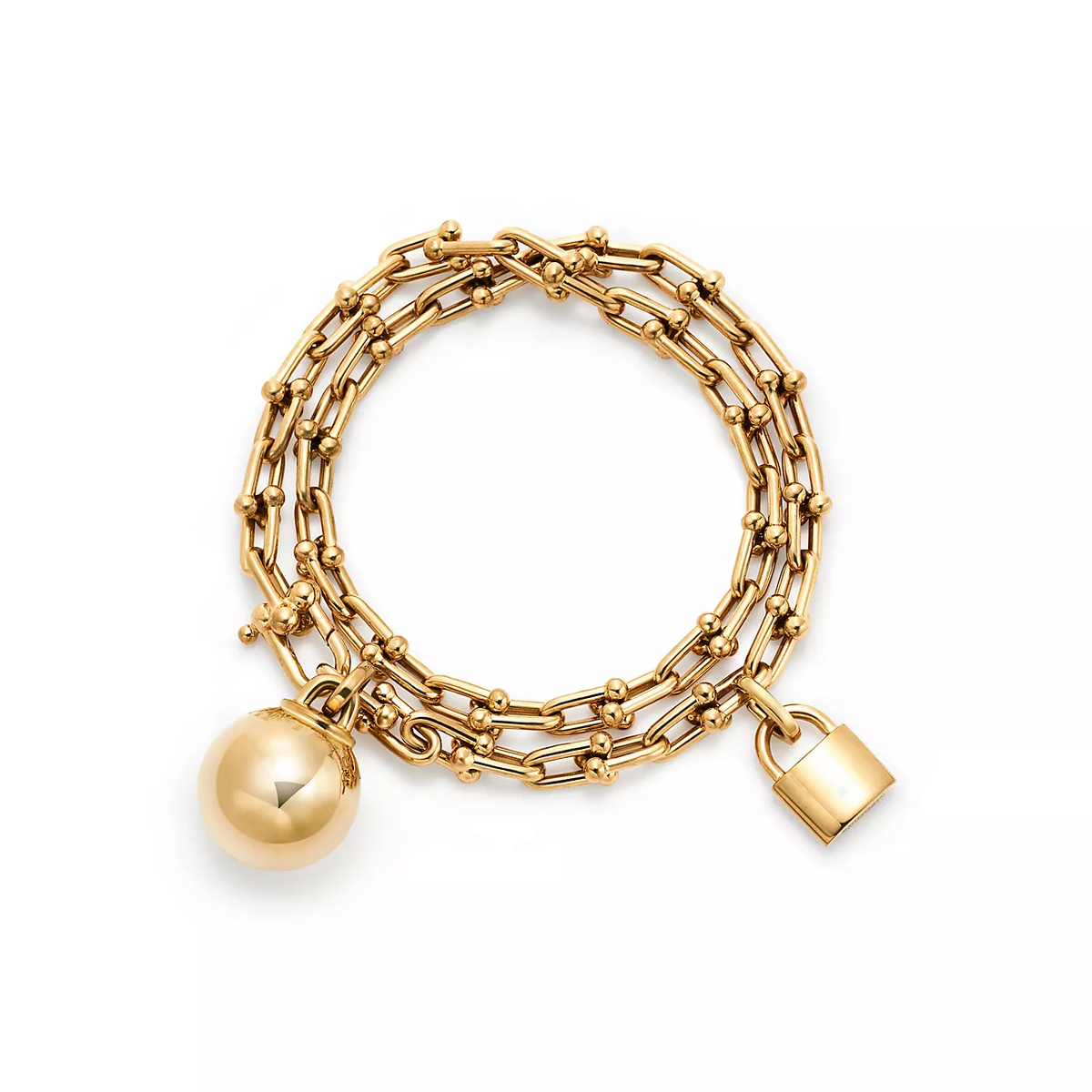 [Ornora Jewelry]HARDWEAR SMALL WRAP GOLD BRACELET