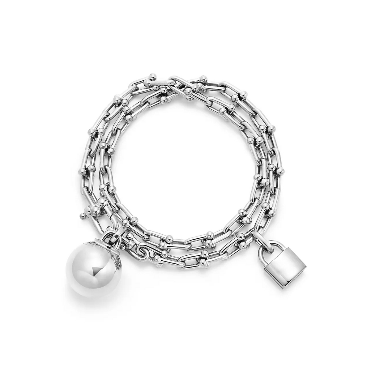 [Ornora Jewelry]HARDWEAR SMALL WRAP SILVER BRACELET