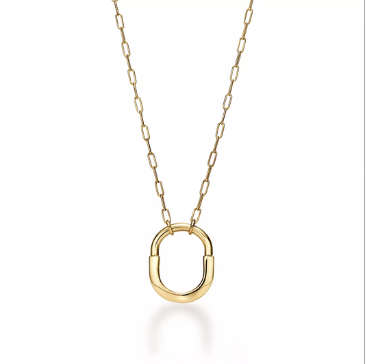 [Ornora Jewelry]LOCK NECKLACE GOLD