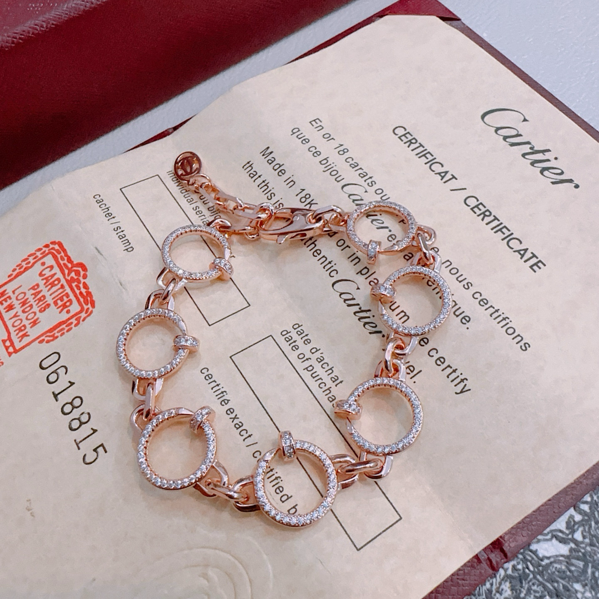 [OrnoraJewelry Jewelry] LOVE&JUSTE BRACELET DIAMONDS