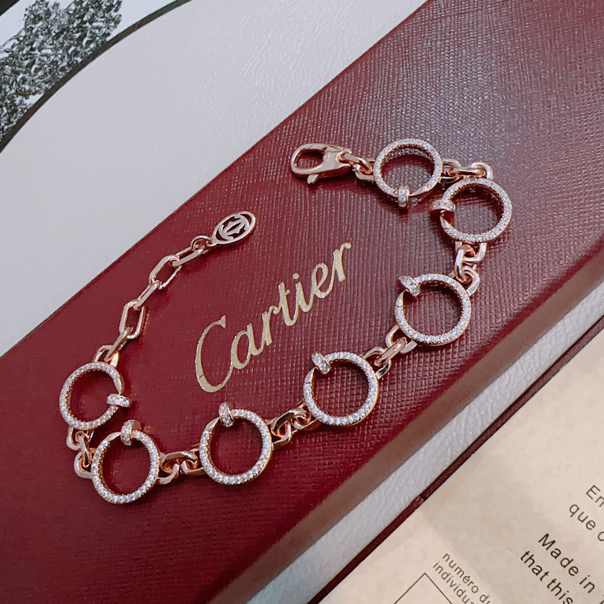 [OrnoraJewelry Jewelry] LOVE&JUSTE BRACELET DIAMONDS