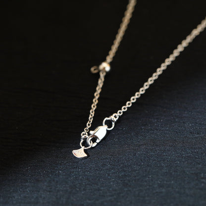[Ornora Jewelry]]wild flower diamond line pendant