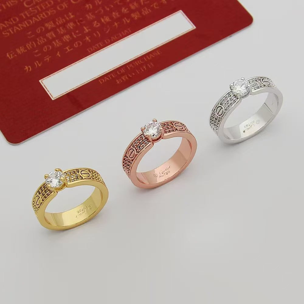 [OrnoraJewelry]Starry Sky Diamond Ring