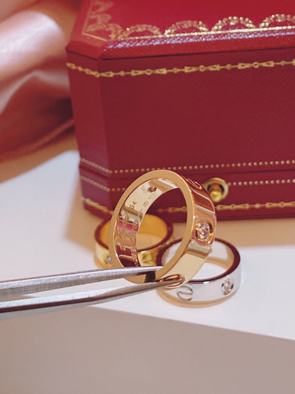 [OrnoraJewelry]Three-Diamond Ring