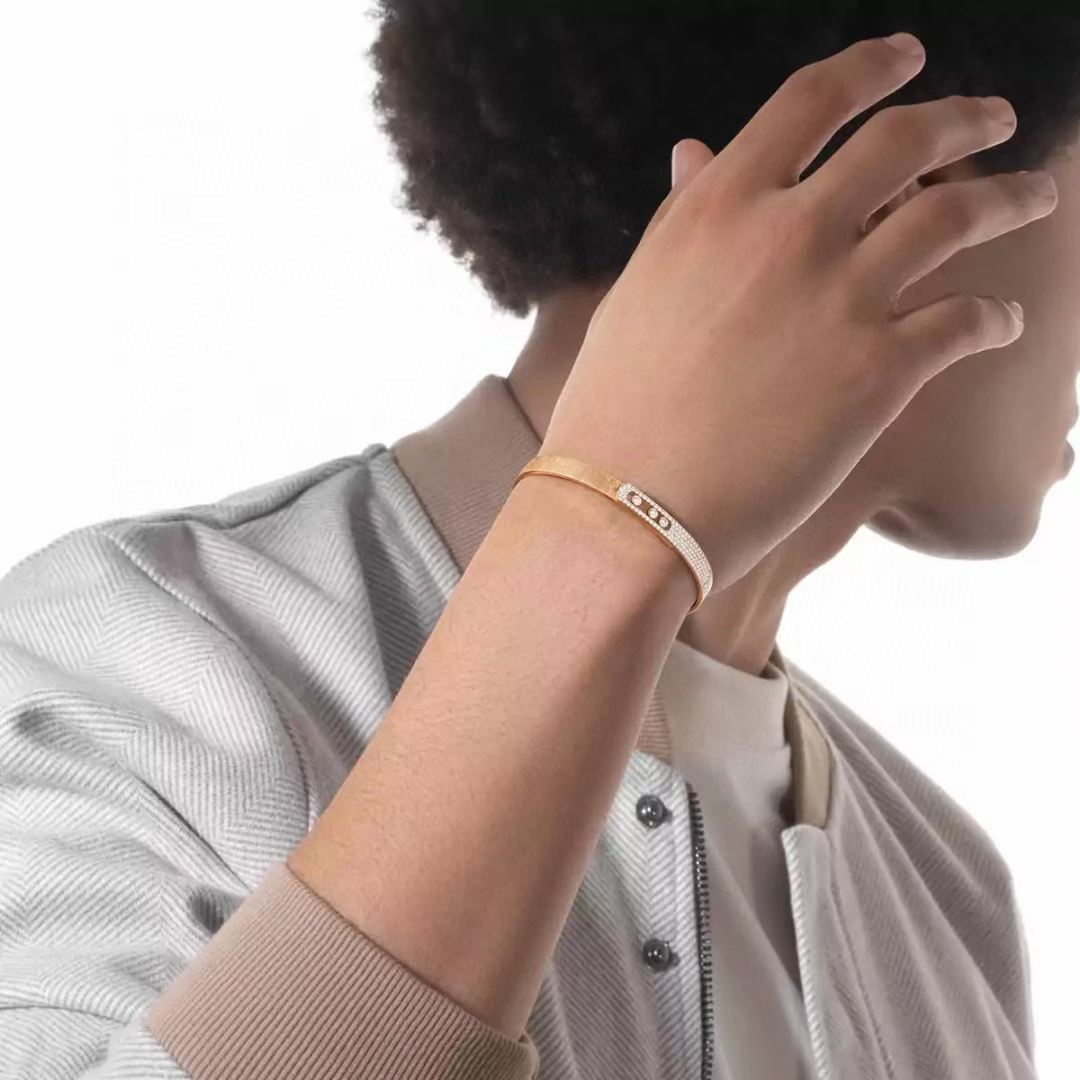 [OrnoraJewelry]2026 BRAND-NEW FROSTED BRACELET WITH DIAMONDS THREE COLORS