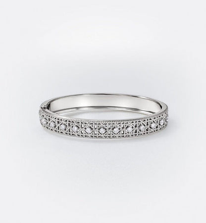 [OrnoraJewelry]2026 WOVEN-PATTERN BRACELET SET WITH FULL DIAMOND INLAY THREE-COLORS