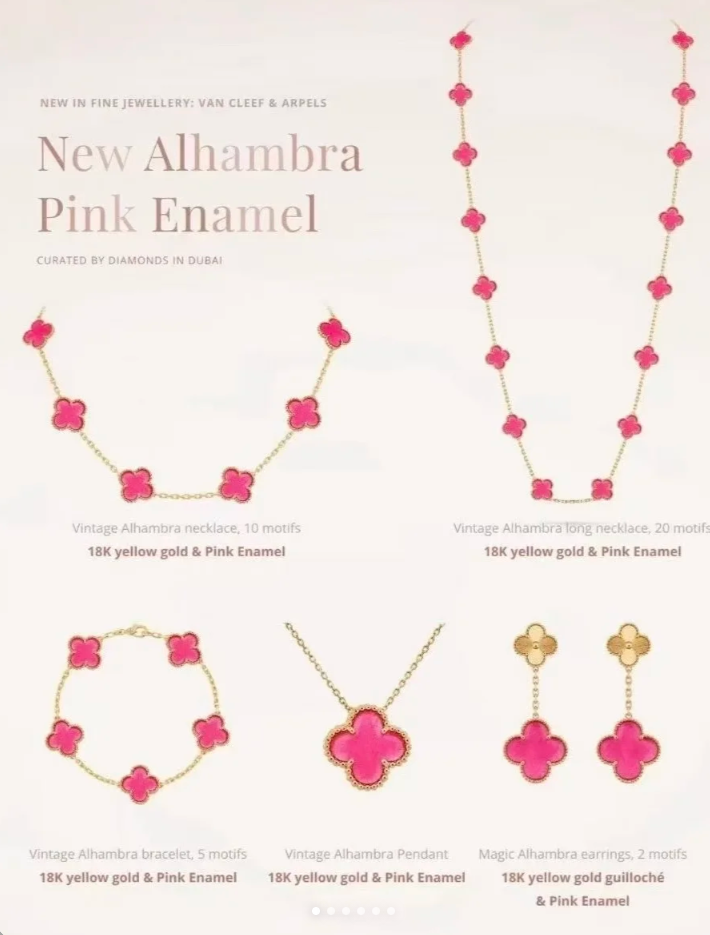 [OrnoraJewelry] 26 NEW PINK BUBBLE ENAMEL SET