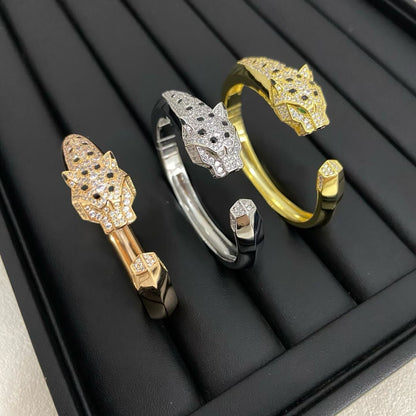 [Ornora Jewelry]DIAMOND MACHINE LEOPARD BRACELET