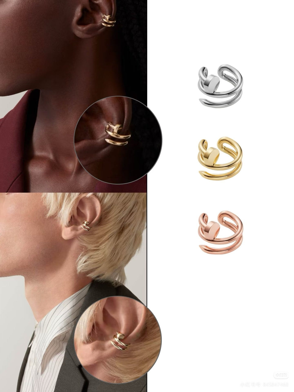 [OrnoraJewelry]Single-ear clip