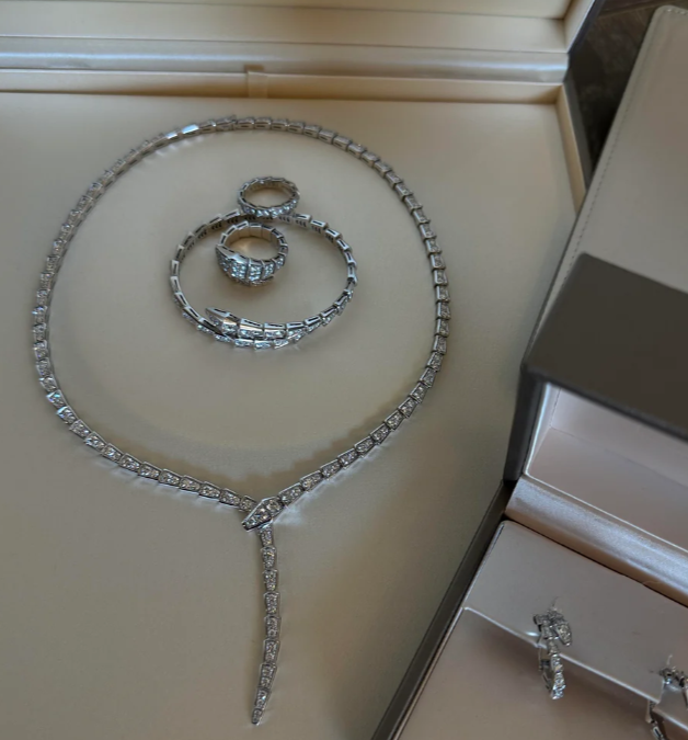 [OrnoraJewelry]NEW！SERPENT DIAMOND NECKLACE