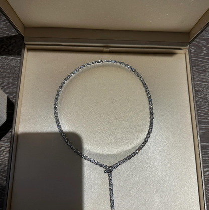 [OrnoraJewelry]NEW！SERPENT DIAMOND NECKLACE