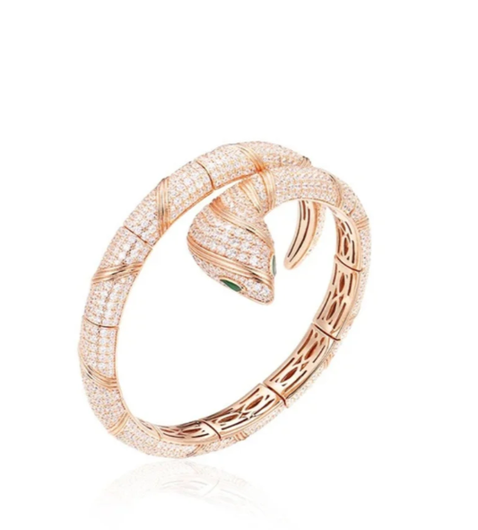 [OrnoraJewelry]HAUTE COUTURE GOLD SERPENTI BRACELET
