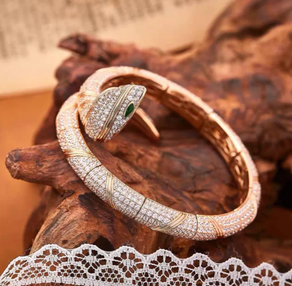 [OrnoraJewelry]HAUTE COUTURE GOLD SERPENTI BRACELET