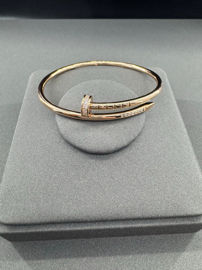 [OrnoraJewelry]JUSTE BRACELET 2.5MM  DIAMONDS2