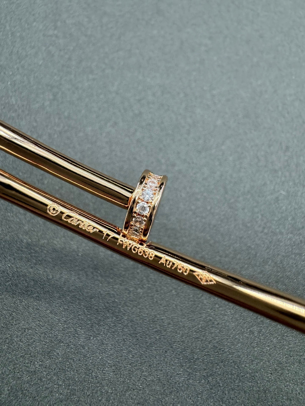 [OrnoraJewelry]JUSTE BRACELET 2.5MM  DIAMONDS2