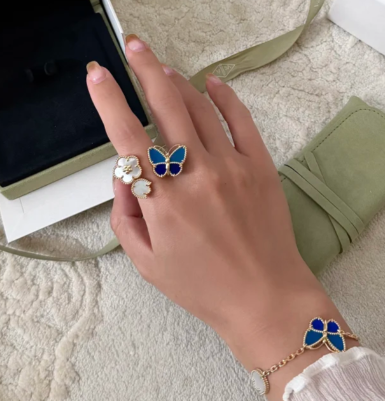 [OrnoraJewelry]2026 NEW TWIN BUTTERFLY LUCKY RING