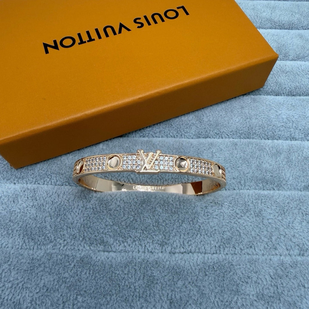 [OrnoraJewelry]PAVE DIAMOND BANGLE