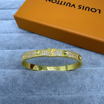 [OrnoraJewelry]PAVE DIAMOND BANGLE