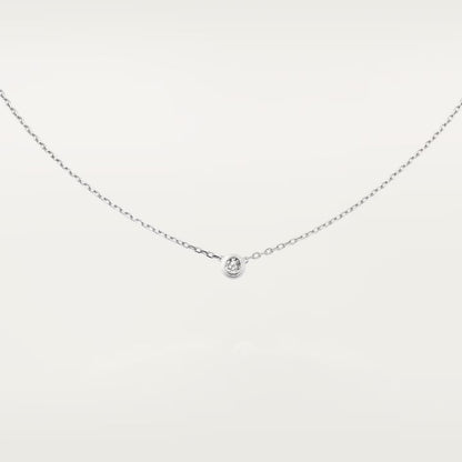 [OrnoraJewelry]DAMOUR DIAMOND NECKLACE