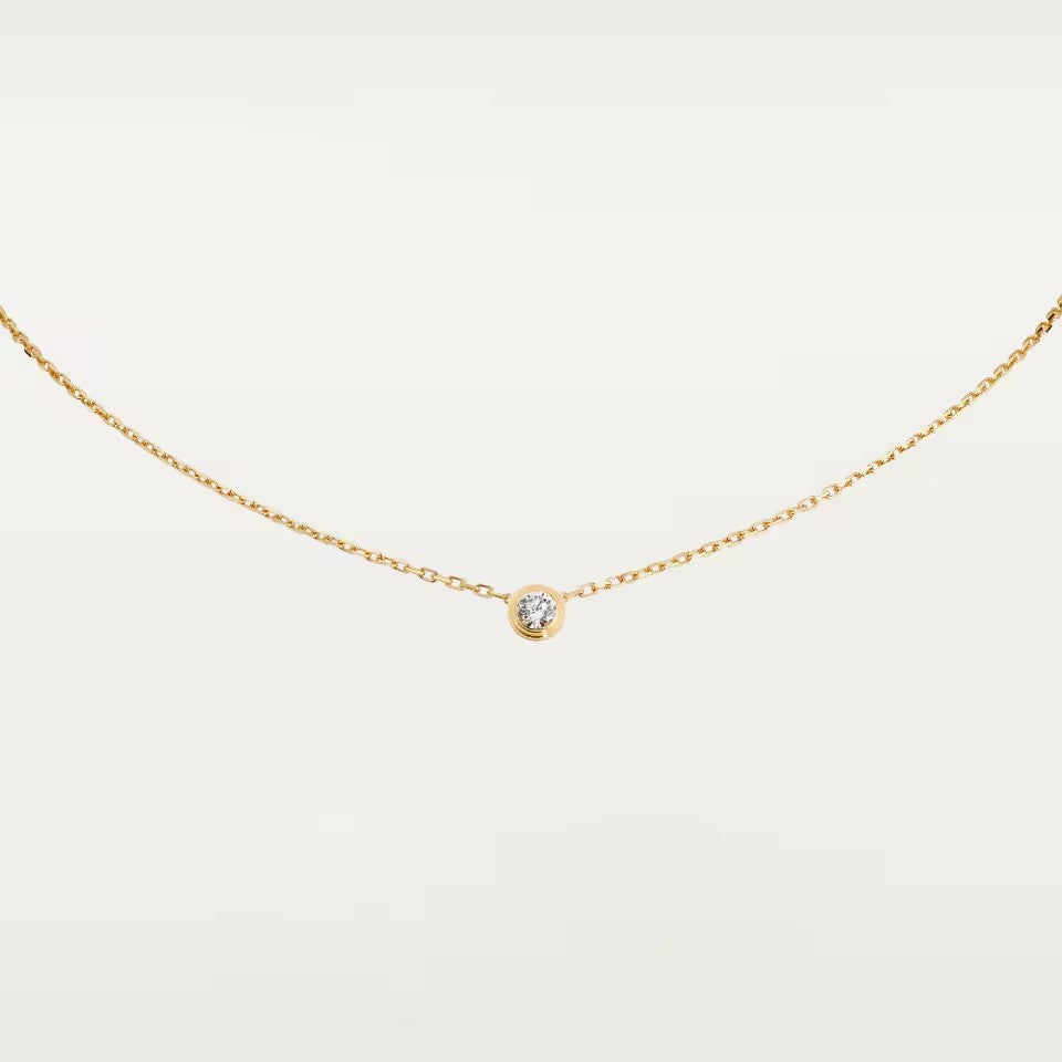 [OrnoraJewelry]DAMOUR DIAMOND NECKLACE