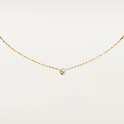 [OrnoraJewelry]DAMOUR DIAMOND NECKLACE