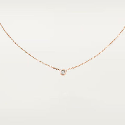 [OrnoraJewelry]DAMOUR DIAMOND NECKLACE