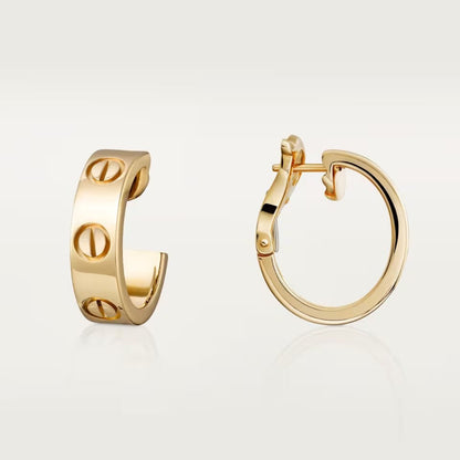 [OrnoraJewelry]LOVE 5.5MM EARRINGS