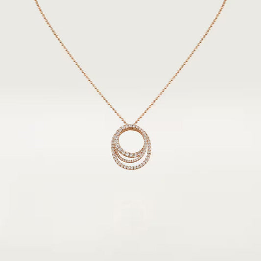 [OrnoraJewelry]ETINCELLE  FULL DIAMOND NECKLACE
