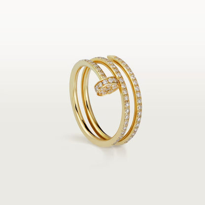 [OrnoraJewelry]JUSTE RING 4.8MM FULL DIAMOND