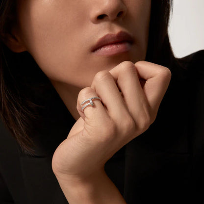 [OrnoraJewelry]JUSTE RING 1.8MM SILVER DIAMONDS