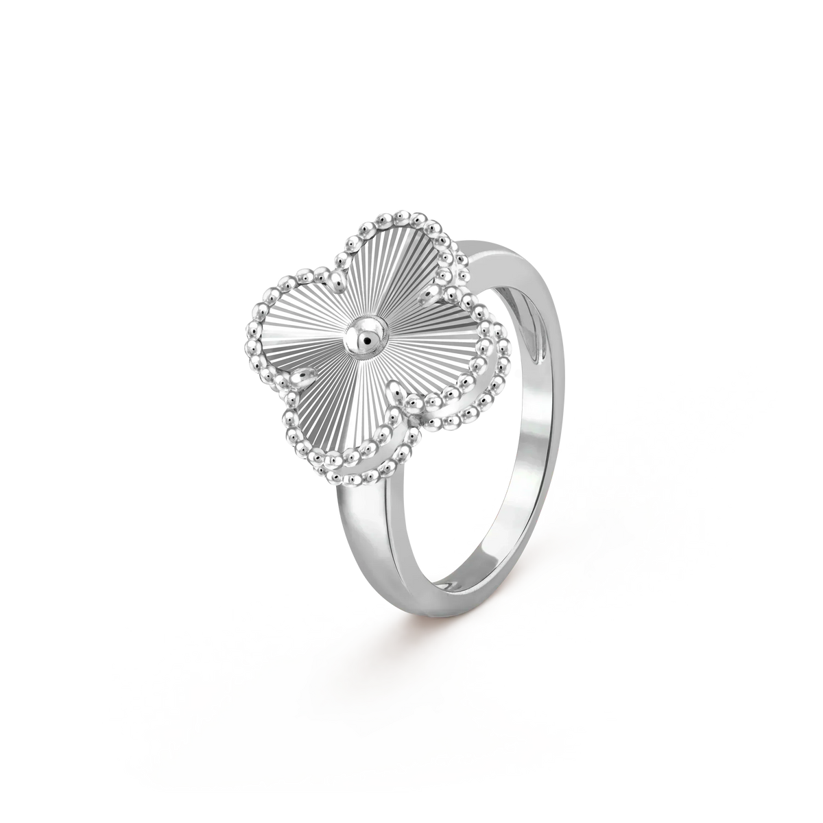 [OrnoraJewelry]CLOVER SILVER RING