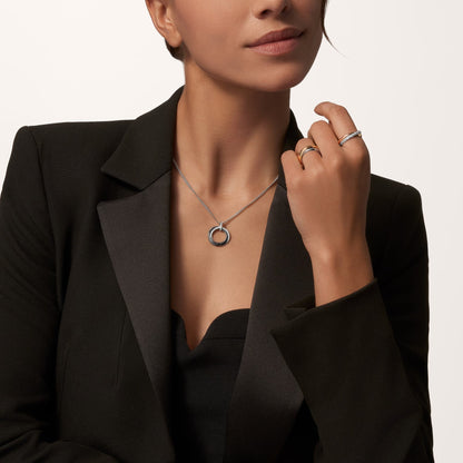 [OrnoraJewelry]TRINITY CERAMIC NECKLACE
