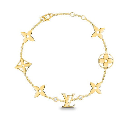 [OrnoraJewelry]OrnoraAND SUN 7 MOTIFS GOLD BRACELET
