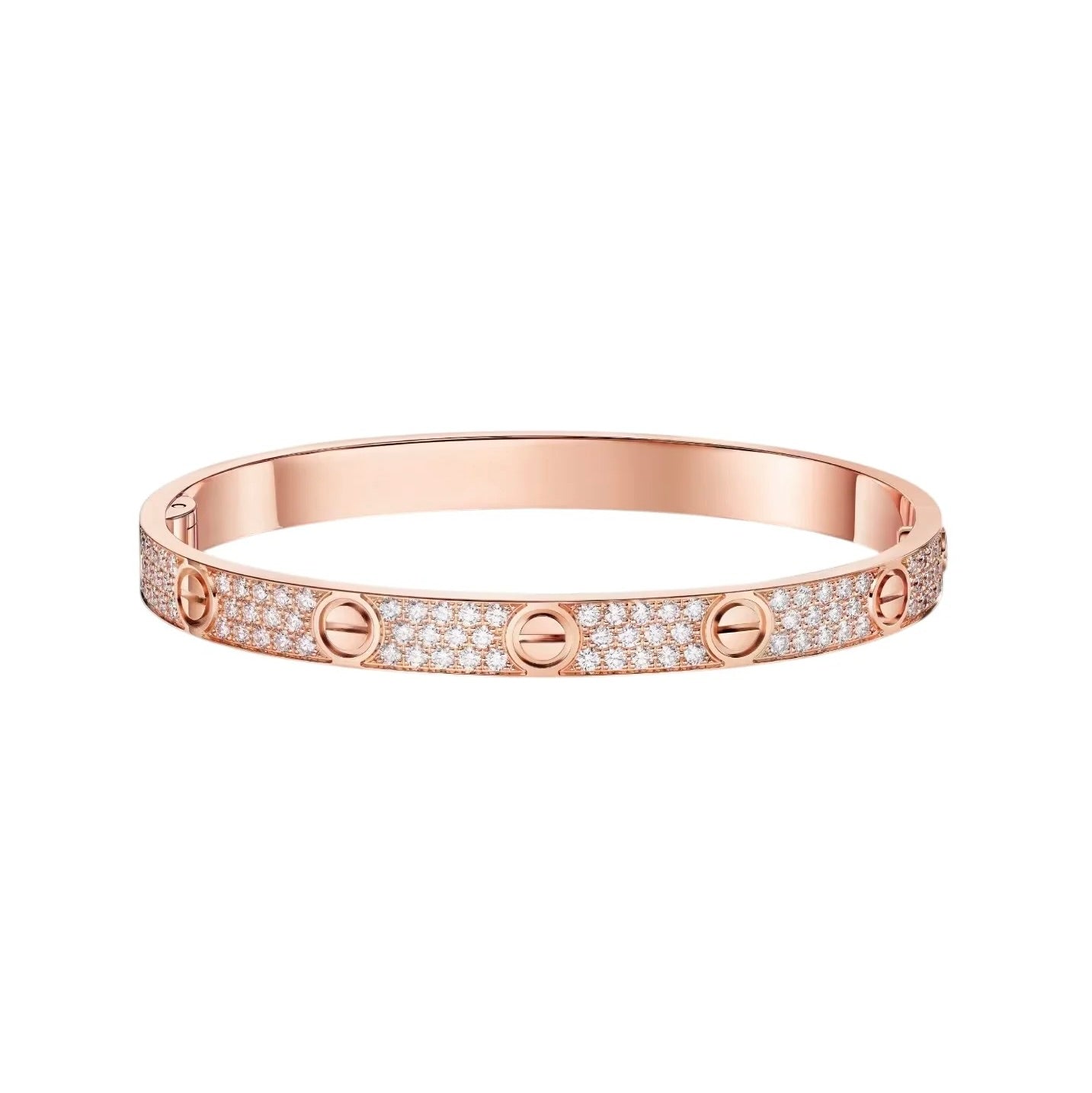 [Ornora Jewelry]LOVE BRACELET 6.1MM DIAMOND-PAVED