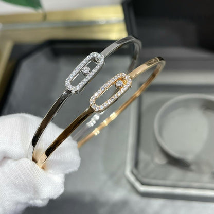 [OrnoraJewelry]Move Uno pavé flex bangle medium