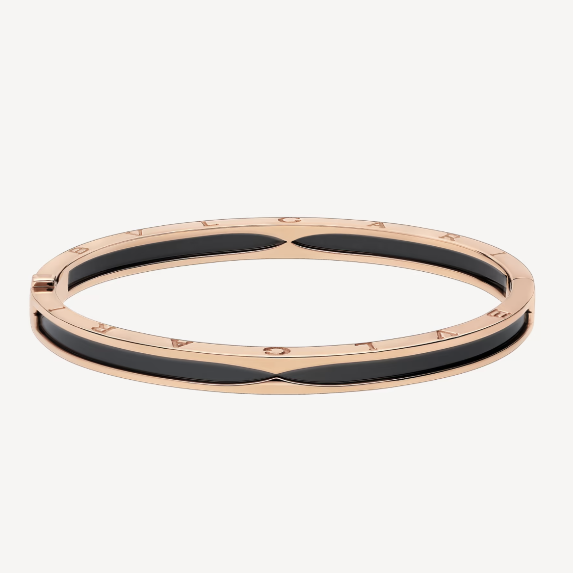 [OrnoraJewelry]ZERO 1 PINK GOLD WITH BLACK CERAMIC BRACELET
