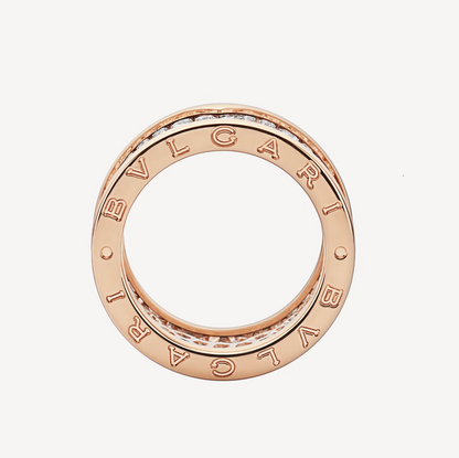 [OrnoraJewelry]ZERO 1 WITH PAVED DIAMONDS ON THE SPIRAL RING